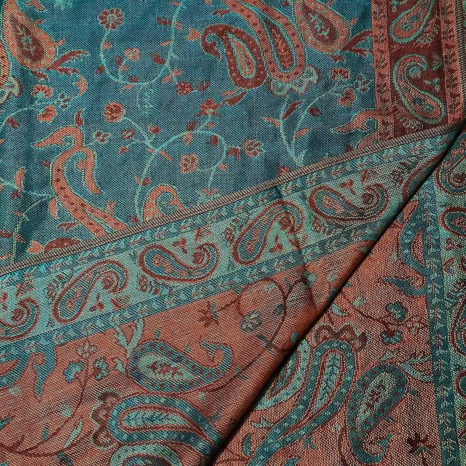 Paisley Pashmina Luxury Hijabs from Hana Hijabs UK.